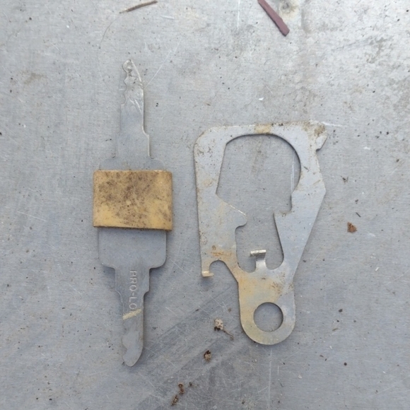 Vintage Key Pick &Blank - Picture 1 of 2